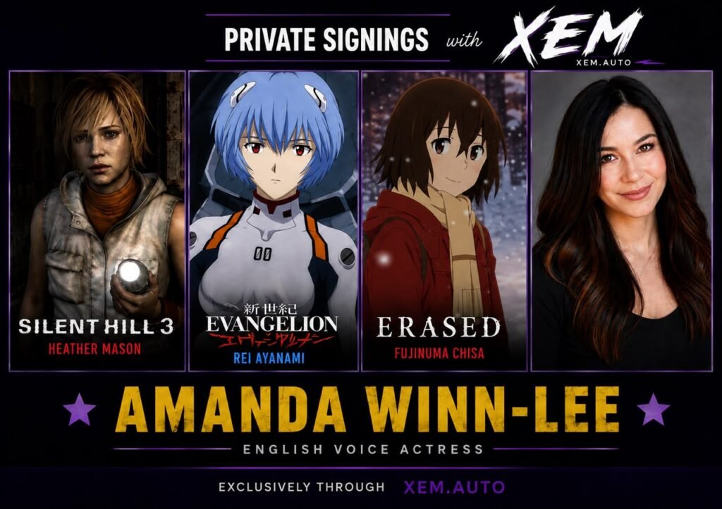 Amanda Winn-Lee Private Signing – Rei Ayanami & Heather Mason