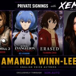 Amanda Winn-Lee Private Signing – Rei Ayanami & Heather Mason